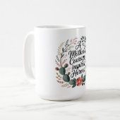 Mug Le courage d'une mère inspire les héros (Devant gauche)