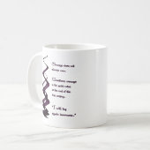 Mug Le courage ne rugit pas toujours (Devant gauche)
