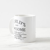 Mug Le cousin le plus impressionnant du monde (Devant gauche)