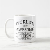 Mug Le cousin le plus impressionnant du monde (Gauche)