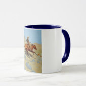 Mug Le Cowboy de Frederic Remington (1902) (Devant droit)