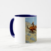 Mug Le Cowboy de Frederic Remington (1902) (Devant gauche)