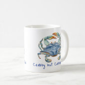 Mug Le crabe mais la caféine (Devant droit)
