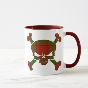 Mug Le crâne de Maxwell Tartan sans bannière