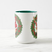 Mug Le crâne de Rockin' Père Noël (Centre)