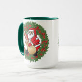 Mug Le crâne de Rockin' Père Noël (Devant gauche)
