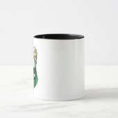 Mug Le crâne roi vert avec une couronne juive (Centre)