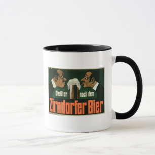 Mug "Le Craving pour la bière de Zirndurfer" (lithium