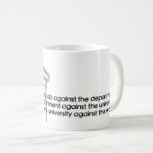 Mug Le credo universitaire (Devant droit)