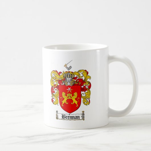 MUG LE CREST DE FAMILLE DE BRENNAN - MANTEAU DE (Droite)