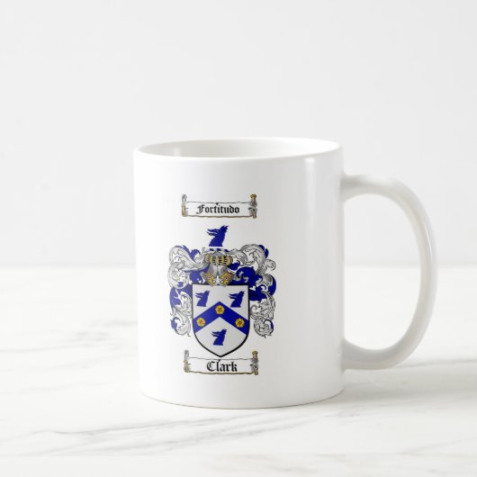 MUG LE CREST DE FAMILLE DE CLARK - MANTEAU DE CLARK (Droite)