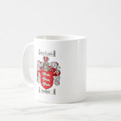 MUG LE CREST DE FAMILLE DE COUGHLIN - MANTEAU DE (Devant gauche)