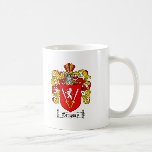 MUG LE CREST DE FAMILLE DE DEMPSEY - MANTEAU DE (Droite)
