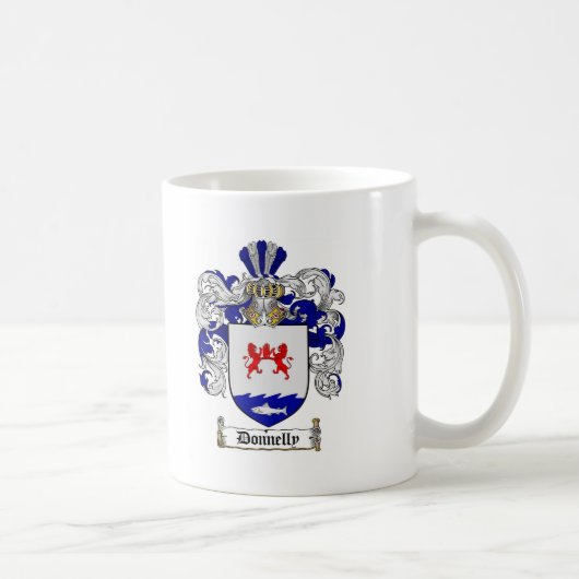 MUG LE CREST DE FAMILLE DE DONNELLY - MANTEAU DE (Droite)