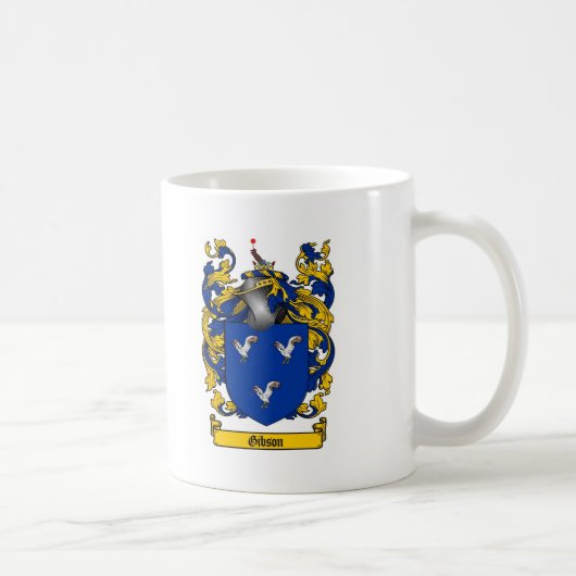 MUG LE CREST DE FAMILLE DE GIBSON - MANTEAU DE GIBSON (Droite)