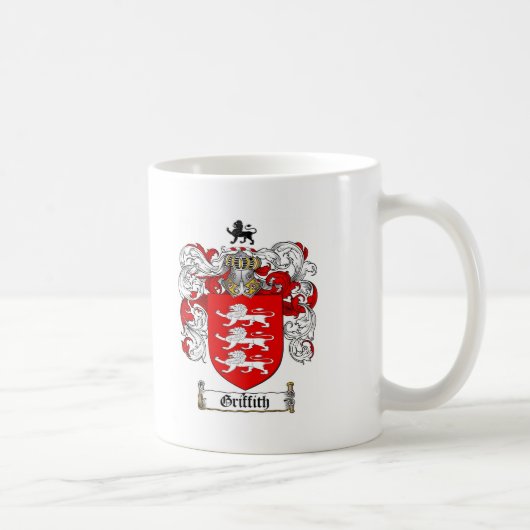 MUG LE CREST DE FAMILLE DE GRIFFITH - MANTEAU DE (Droite)
