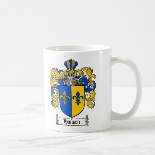 MUG LE CREST DE FAMILLE DE HANSEN - MANTEAU DE HANSEN (Droite)