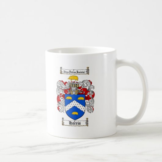 MUG LE CREST DE FAMILLE DE HARRIS - MANTEAU DE HARRIS (Droite)