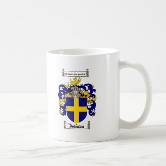 MUG LE CREST DE FAMILLE DE JOHNSON - MANTEAU DE (Droite)