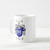 MUG LE CREST DE FAMILLE DE KELLEY - MANTEAU DE KELLEY (Devant gauche)