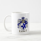 MUG LE CREST DE FAMILLE D'ERICKSON - MANTEAU (Gauche)