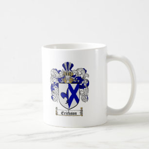MUG LE CREST DE FAMILLE D'ERICKSON - MANTEAU