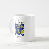 MUG LE CREST DE FAMILLE D'EVANS - MANTEAU D'EVANS DES (Devant gauche)