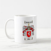 MUG LE CREST GRIS DE FAMILLE - MANTEAU DES BRAS GRIS (Gauche)