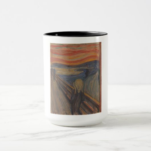 Mug Le cri de la nature par Edvard Munch 1893 (Centre)