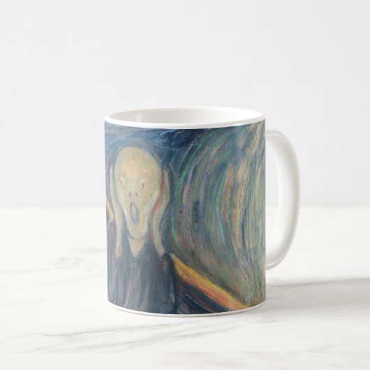 Mug Le cri de Munch (Devant droit)