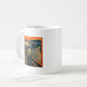Mug Le cri Edvard Munch Art Expressionniste Moderne (Devant gauche)