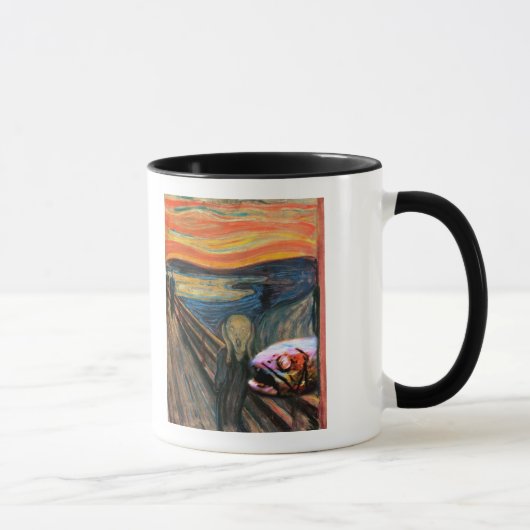 Mug Le cri perçant (avec Coelacanth) (Droite)