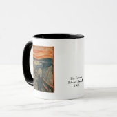 Mug Le cri perçant par Edvard Munch (Devant gauche)