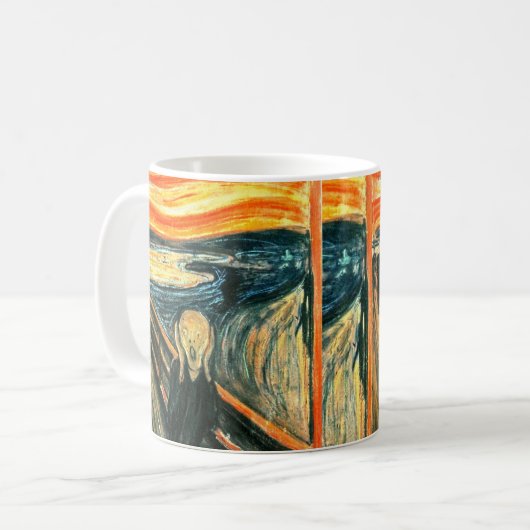 Mug Le cri perçant par Edvard Munch (Devant gauche)