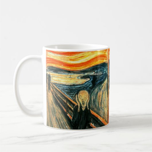 Mug Le cri perçant par Edvard Munch (Gauche)