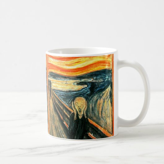 Mug Le cri perçant par Edvard Munch (Droite)