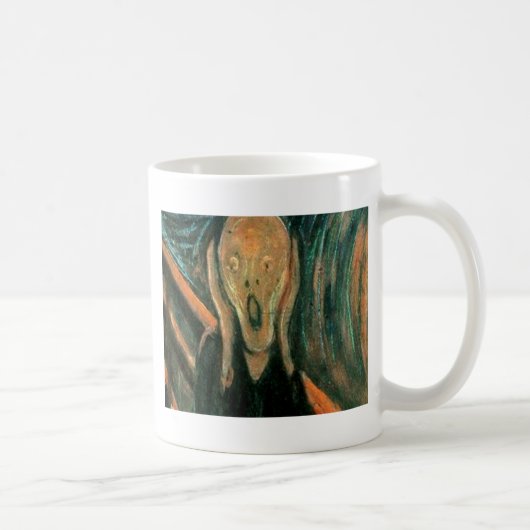 Mug Le cri perçant par Edvard Munch (Droite)