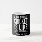 Mug le cricket Funny Dire un cadeau (Centre)