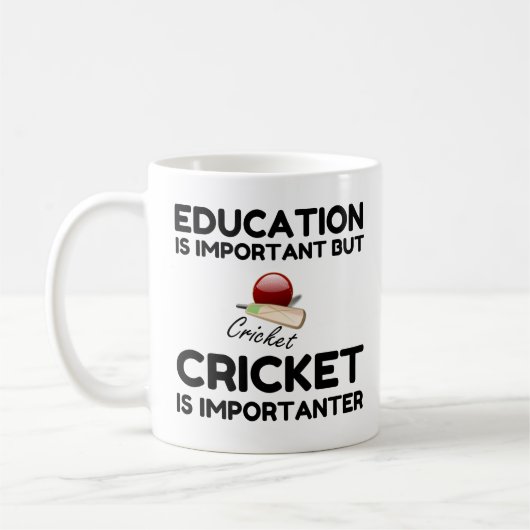 MUG LE CRIQUET EST IMPORTANT (Gauche)