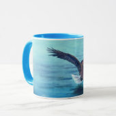 Mug Le CROCHET d'EAGLE par SHARON SHARPE (Devant gauche)