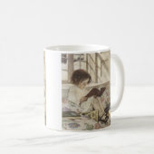 Mug Le cru a lu un livre (Devant droit)