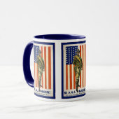 Mug Le cru soit une marine des États-Unis ! (Devant gauche)