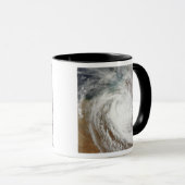 Mug Le cyclone Laurence s'éloigne de l'intérieur (Devant droit)
