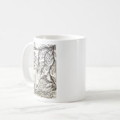 Mug Le cygne de sérénité (Devant gauche)