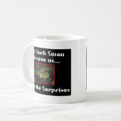 Mug Le cygne noir (Devant gauche)