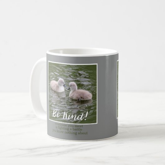 Mug Le cygne soit aimable (Devant gauche)