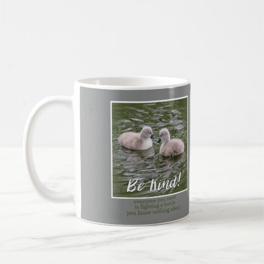 Mug Le cygne soit aimable (Gauche)