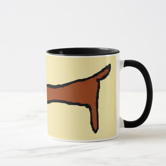 Mug Le Dachshund Brown (Droite)