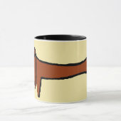 Mug Le Dachshund Brown (Centre)