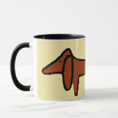 Mug Le Dachshund Brown (Gauche)